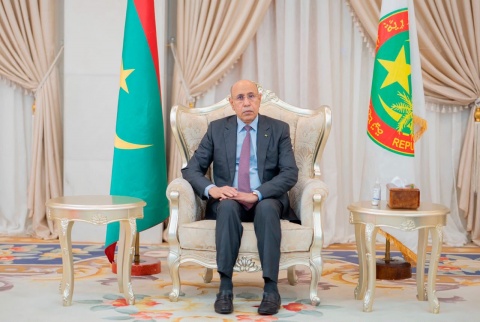 الغزواني يستقبل مبعوث الرئيس الصومالي في نواكشوط